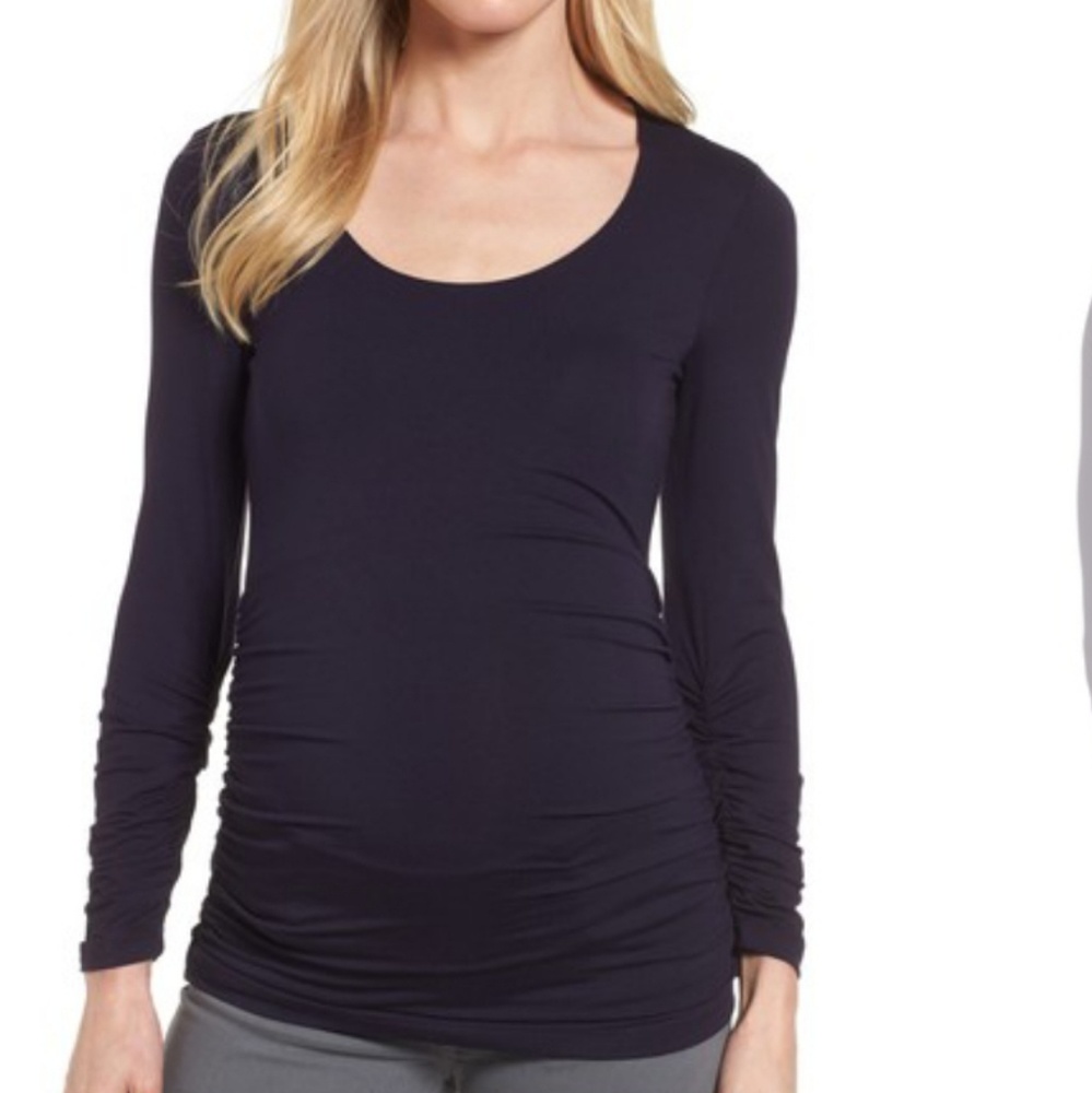 Isabella Oliver Long Sleeve Maternity TShirt